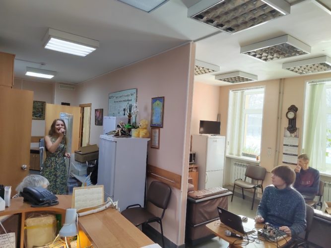 Впервые выступали в палатах