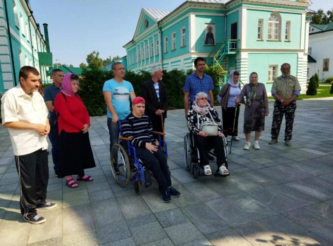 Паломничество для подопечных в монастырь