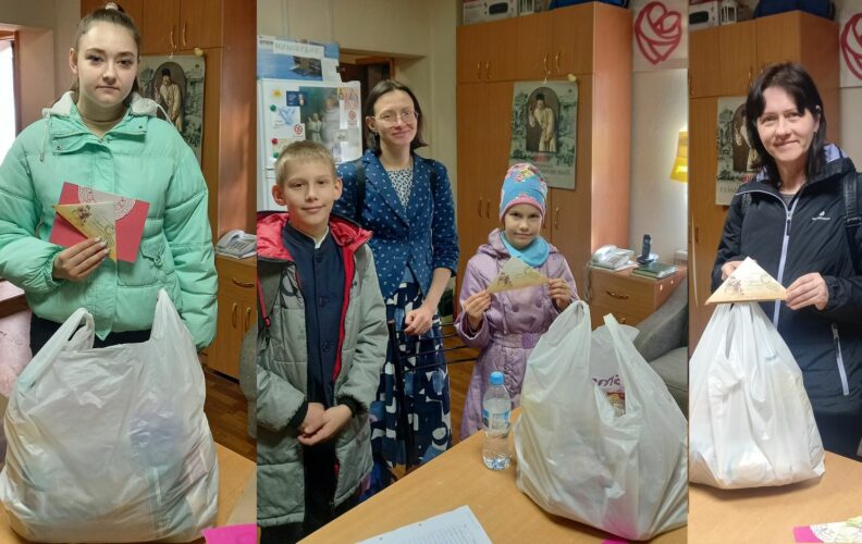 Продуктовая помощь к Пасхе