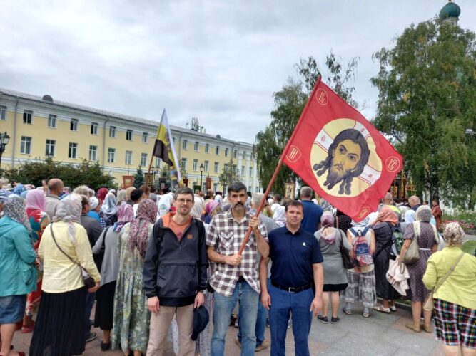 Волонтеры движения "Милосердие" приняли участие в крестном ходе «За жизнь и трезвую Россию»