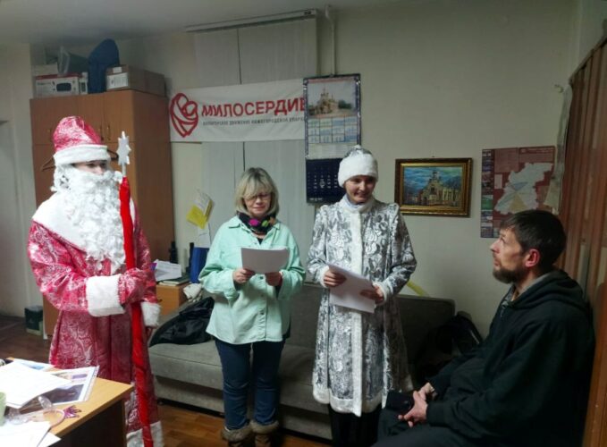 Начались Рождественские репетиции