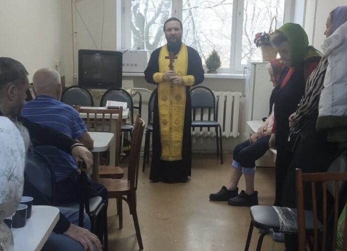 Причастие пациентов городской клинической больницы №34