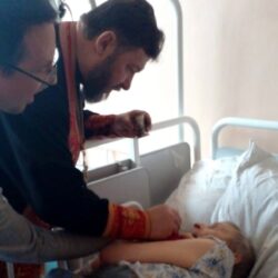 В 34 больнице причастилось 34 человека