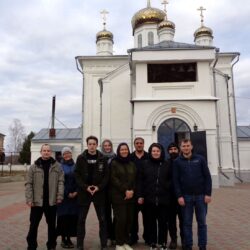 Весенние труды в монастыре