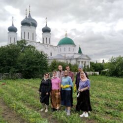 Летние труды в монастыре