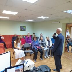 Концерт в центре социального обслуживания