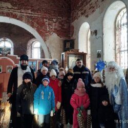 Зимний праздник для детей в Кажлейке