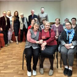 Концерт в центре социального обслуживания